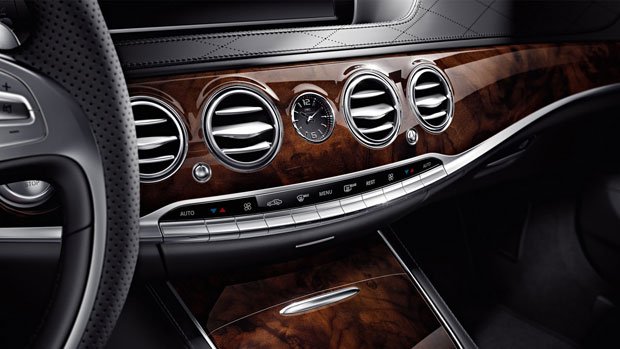 Mercedes S-CLASS S63 AMG wykończenie z czeczoty orzecha włoskiego
