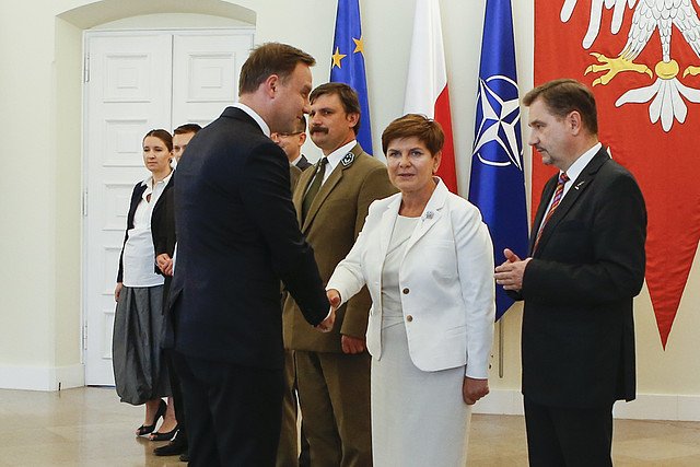 Spotkanie w pałacu prezydenckim