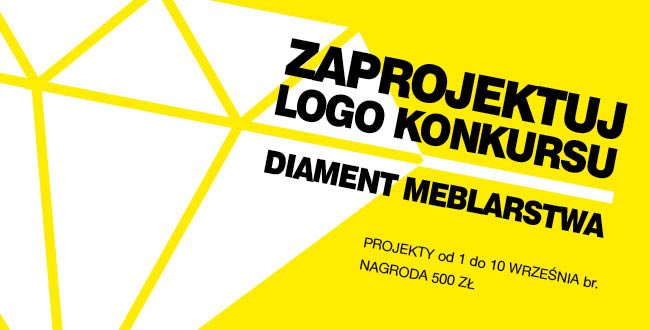 Zaprojektuj nowe LOGO Konkursu „Diament Meblarstwa”!
