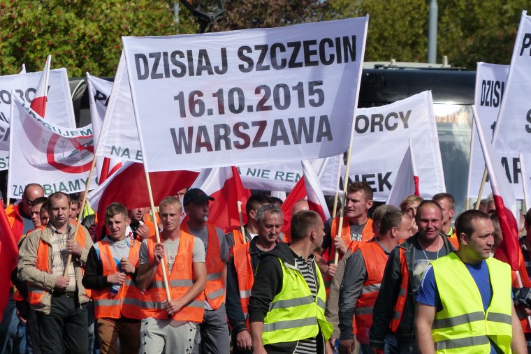 Na 16. października zaplanowano wielotysięczną manifestację przemysłu drzewnego i pracowników leśnych