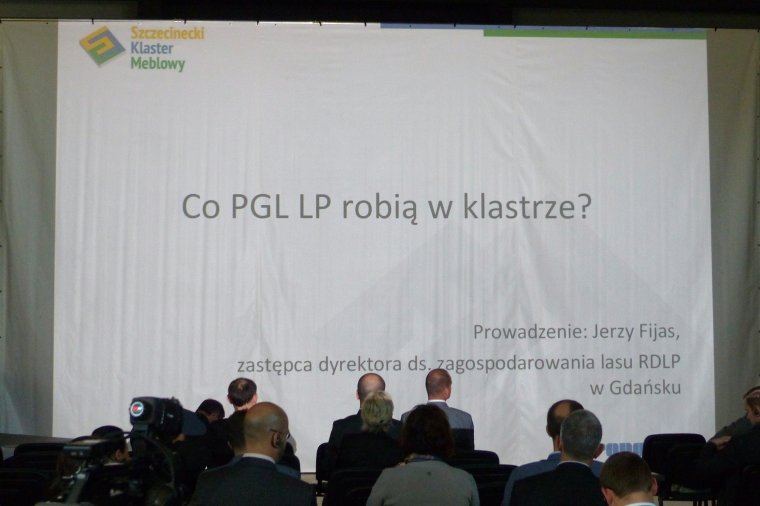 O udziale w klastrze Lasów Państwowych mówił Jerzy Fijas z RDLP Gdańsk