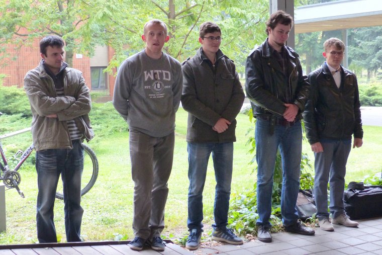 Uczestnicy drugiej edycji konkursu Zbuduj Rower z Drewna