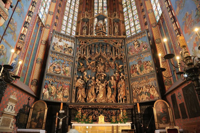 Ołtarz Wita Stwosza w krakowskim Kościele Mariackim