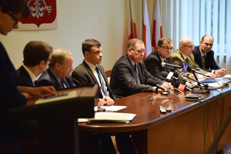 Konferencja prasowa ministra środowiska