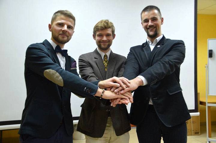 Bartłomiej Sijka, Mateusz Modrzejewski, Adam Milczarek 