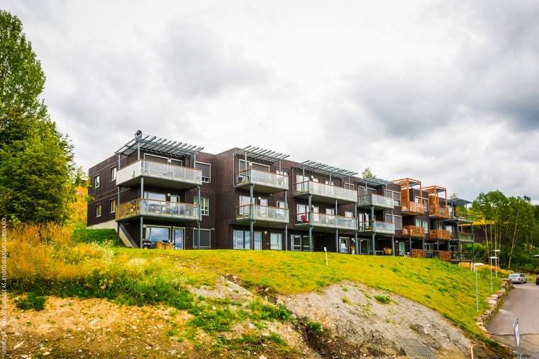 Przykład realizacji modułowych budynków mieszkalnych w Lillehammer