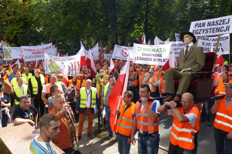 Protesty ZULi z 2015r. niewiele zmieniły, sytuacja przedsiębiorstw realizujących usługi leśne wcale się nie poprawiła