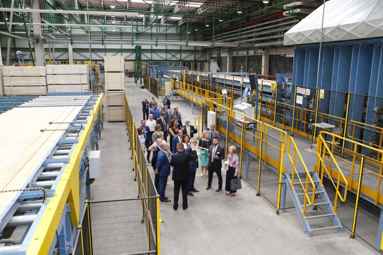 Steico uruchomiło druga linię produkcyjną LVL w Czarnej Wodzie