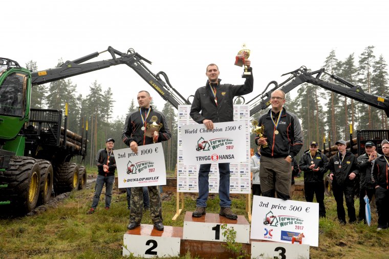 Zwycięzcy Mistrzostw Świata Operatorów Forwarderów 2017