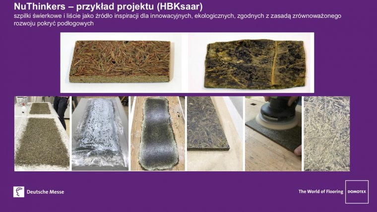 Podłoga z igieł sosnowych i liści?