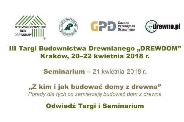 III Targi Budownictwa Drewnianego DREW-DOM