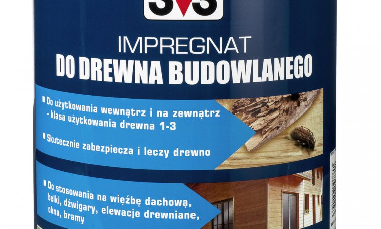 Impregnat do drewna budowlanego V33