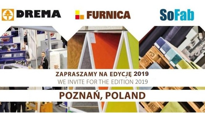 Targi DREMA,FURNICA i SoFab pod zarządem jednego zespłu