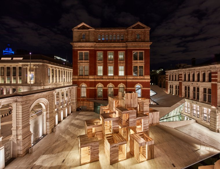 Pawilon MultiPly podczas London Design Festival