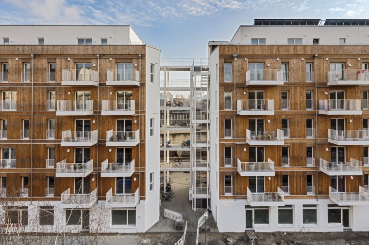 Nagroda w kategorii nowy budynek: Gemeinschaftswohnen im Wedding: Architekci: Schäferwenningerprojekt GmbH