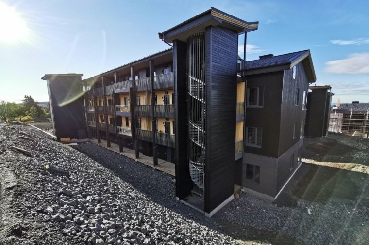 Unihouse podpisał umowę wartą blisko 73 mln zł / Fot. z realizacji projektu Sjusjøen w Norwegii