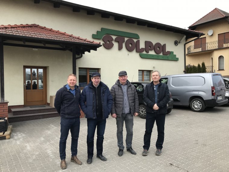 Od lewej: Michael Huchwajda, Weinig; Roman Lange, Konrad Lange, STOLPOL i Andrzej Warzych, Weinig.
