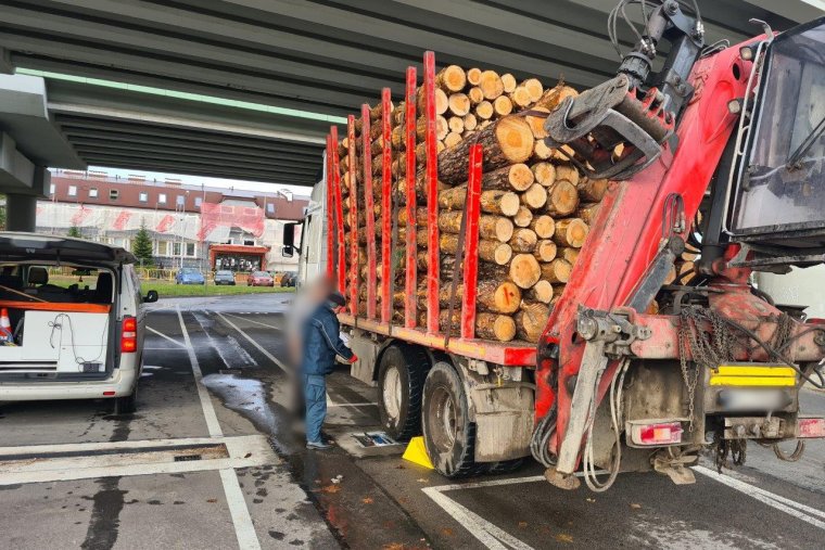 ITD: Za ciężki transport drewna wstrzymany