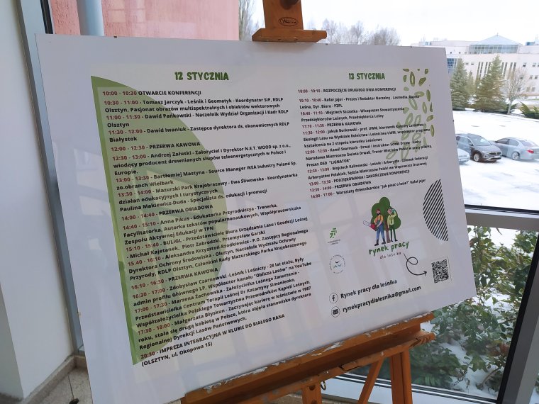 Konferencja "Rynek pracy dla leśnika"