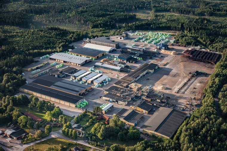 Tartak SODRA w Langasjo