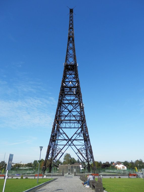 Maszt radiostacji w Gliwicach