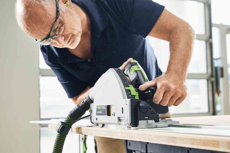 Wysoka precyzja i ergonomia pracy, czyli zagłębiarka Festool TS 55 FEBQ-Plus-FS
