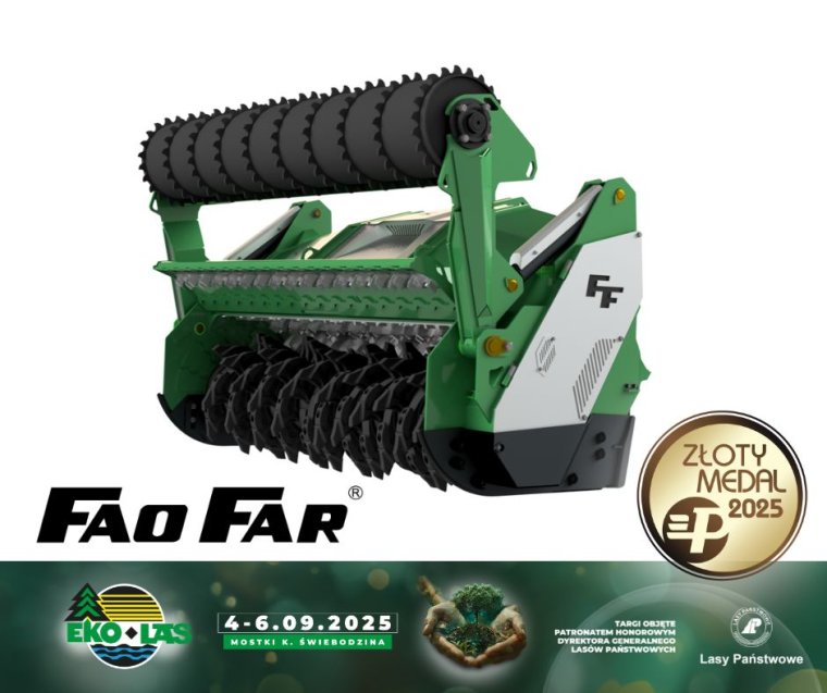 FAO FAR 2.367 - mulczer uniwersalny powierzchniowo-wgłębny