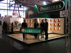 Ekspozycja Barlinka na<br>targach Domotex 2004