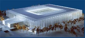 Makieta stadionu