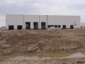 Budowa hali produkcyjnej<br>fot. Pfleiderer