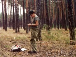 <font color=darkcyan>(PAP)  Ewa Stefańska <br>podczas pracy  </font>