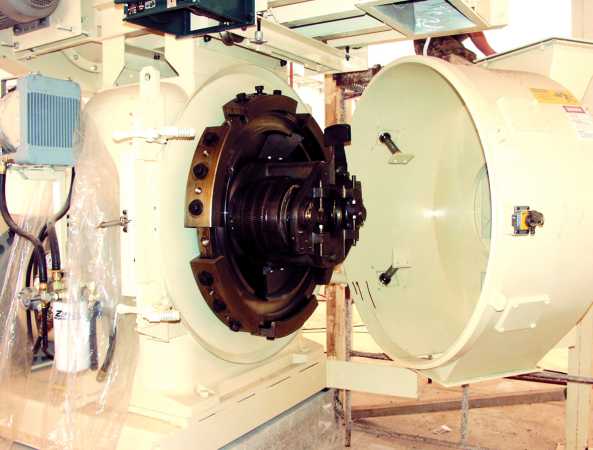 Fragment linii produkcji pelletu 