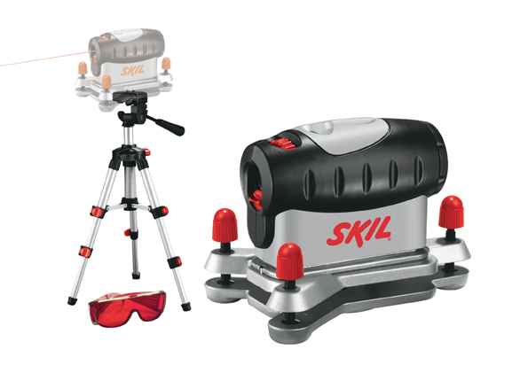 <center>Poziomica laserowa<br> 0500 marki Skil .<BR>fot.:Skil