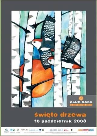 Plakat akcji <br>Święto Drzewa 2008