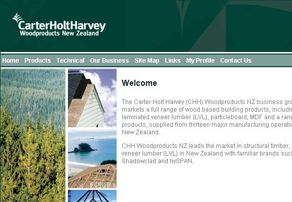 Carter Holt Harvey to jedno z nowozelandzkich przedsiębiorstw planujących zamknięcie części swoich zakładów.
