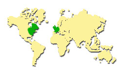 Zasięg występowania Sosny wejmutki