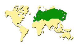 Zasięg występowania gatunku