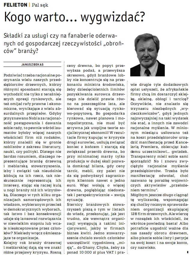 Felieton Kogo warto... wygwizdać? GPD grudzień 2010