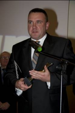  Z ramienia firmy Pfleiderer, statuetkę TupBuilder odebrał Robert Dziewulski.