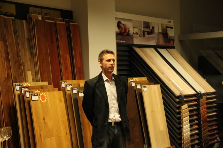 Tomasz Mielcarek, prezes poznańskiego salonu podłogowego Direct Floor