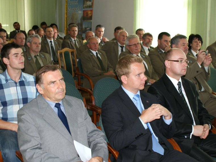 Konferencja na temat gospodarki leśnej w Starostwie Powiatowym w Słupcy
