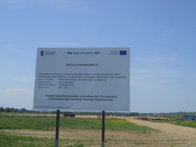 Nowy Styl buduje nową fabrykę mebli biurowych w Jaśle