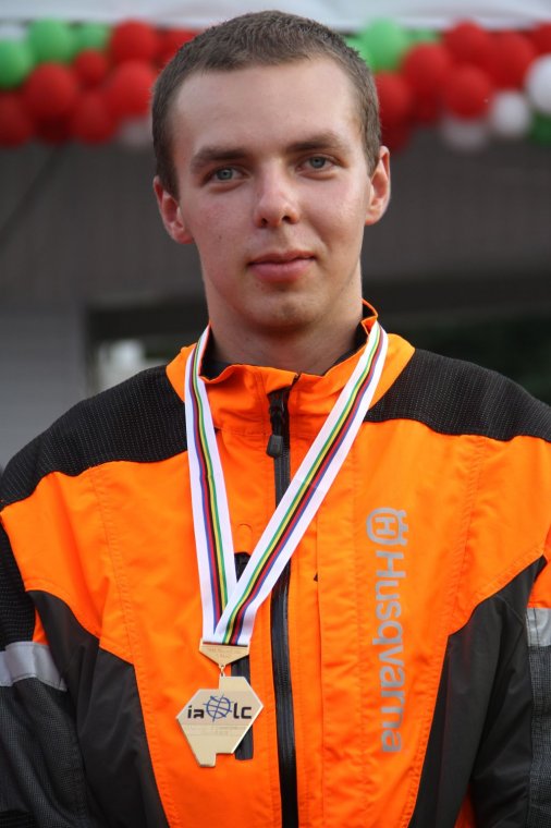 Adam Wawrzak - Mistrz Świata Drwali 2012 w Ścince drzew