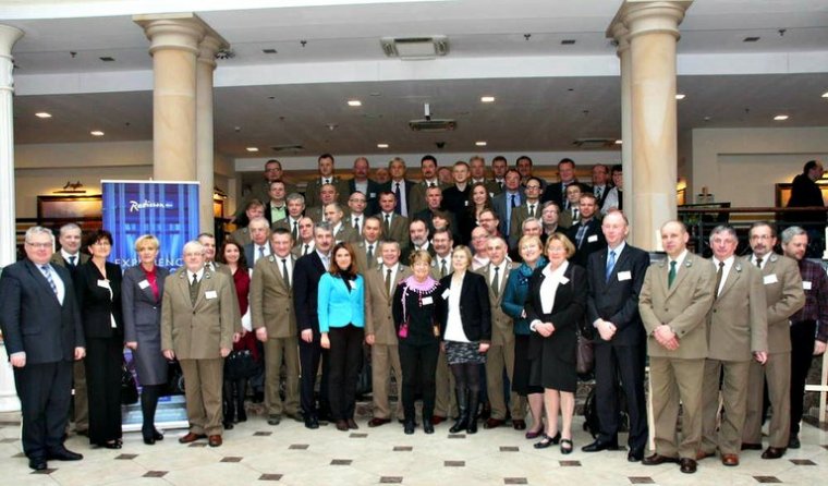 Uczestnicy konferencji podsumowującej projekt Hardwoods Are Good