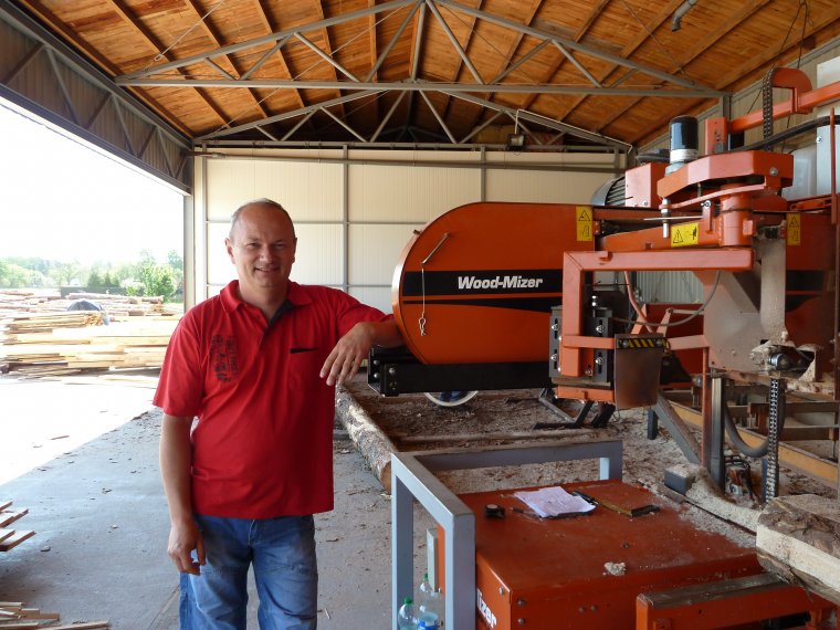 Janusz Olkusz opowiada o swoich doświadczeniach z trakami Wood Mozer