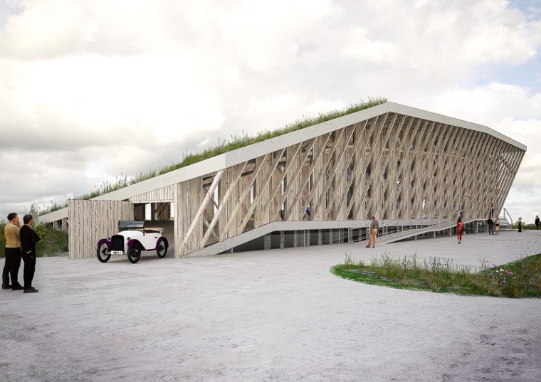 Zwycięski projekt Pomorskiego Muzeum Motoryzacji MUS Architects