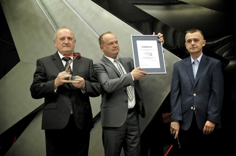Rodzina Stankiewiczów podczas debiutu na NewConnect