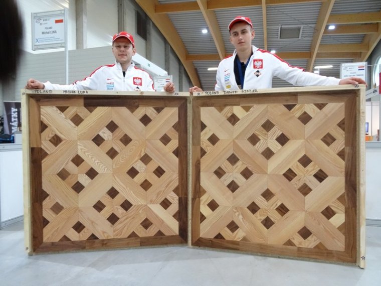 Dawid Szylar i Michał Łuka na podium Mistrzostw Europy Młodych Parkieciarzy