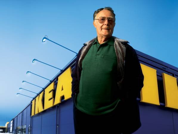 Ingvar Kamprad - założyciel IKEA