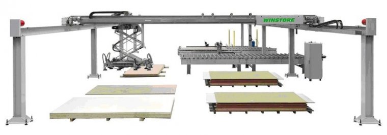 Automatyczny system składowania BIESSE RBO WNS WINSTORE 3D K2 